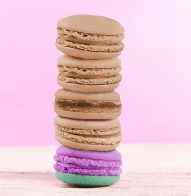 Stack of macarons