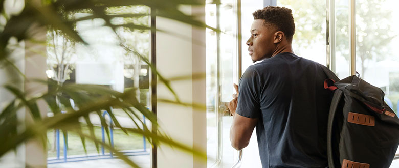 Couple looking at a house for sale with a realtor