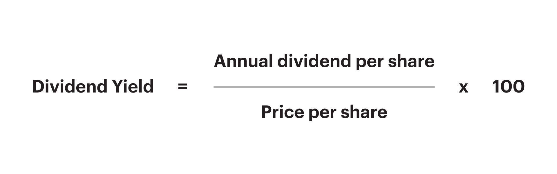 Dividend Formula